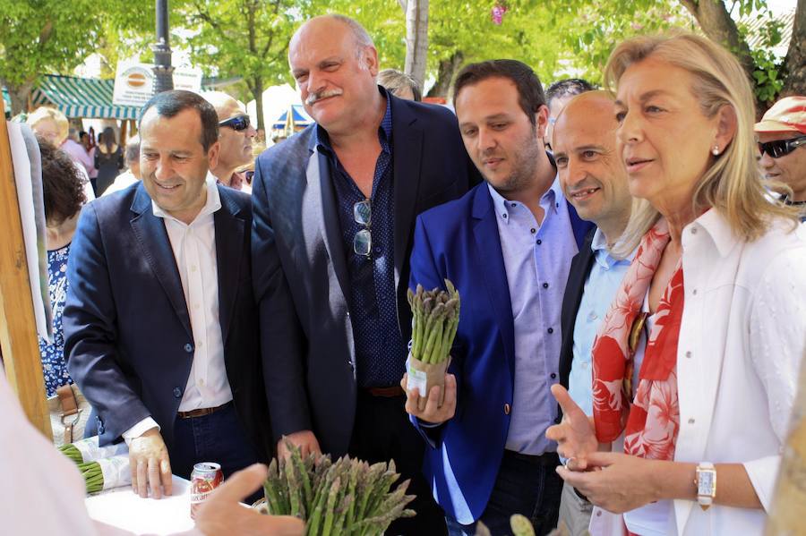 La Feria del Espárrago de Sierra de Yeguas, en imágenes