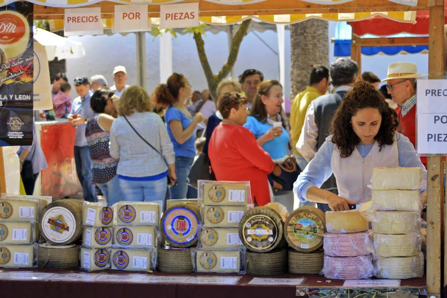 La Feria del Espárrago de Sierra de Yeguas, en imágenes