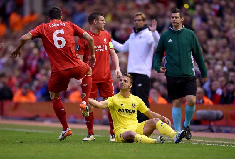 Las mejores imágenes del Liverpool-Villarreal