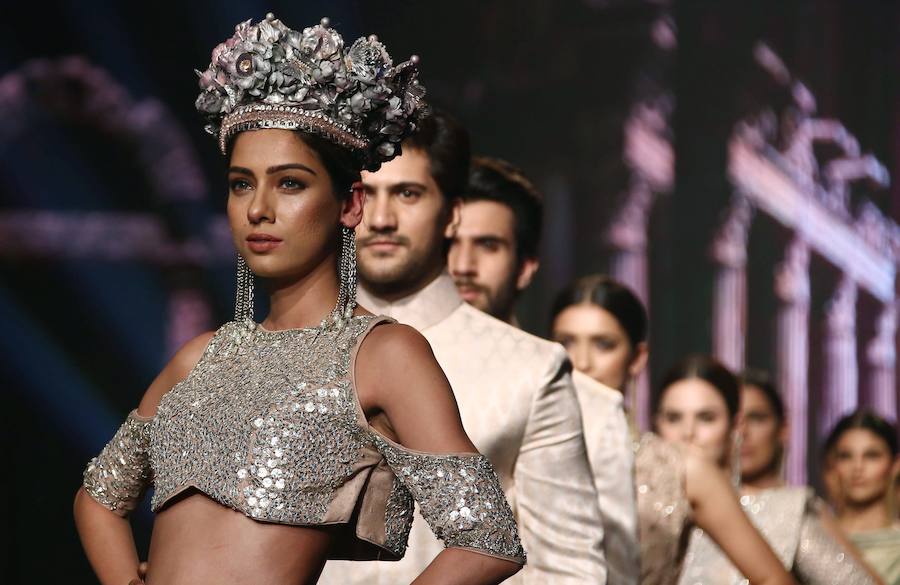 Así visten las novias en Pakistán