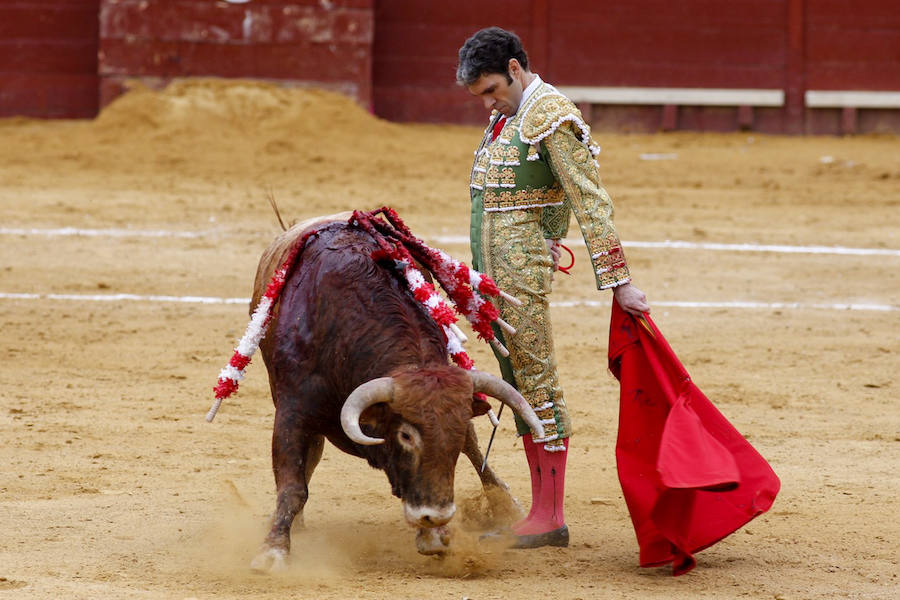 La reaparición de José Tomás en Jerez, en fotos