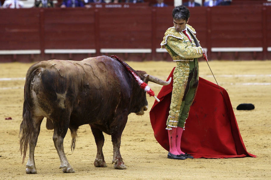 La reaparición de José Tomás en Jerez, en fotos