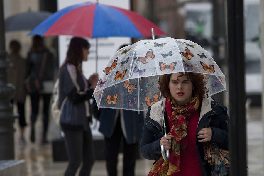 Domingo de lluvia en Málaga