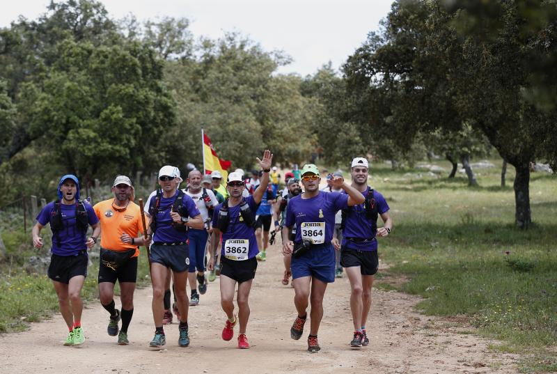 Corredores en los 101 kilómetros de Ronda