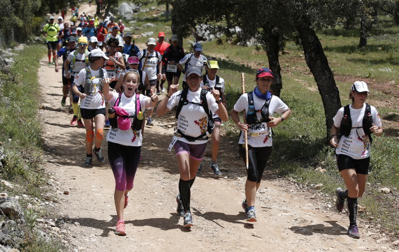 Corredores en los 101 kilómetros de Ronda