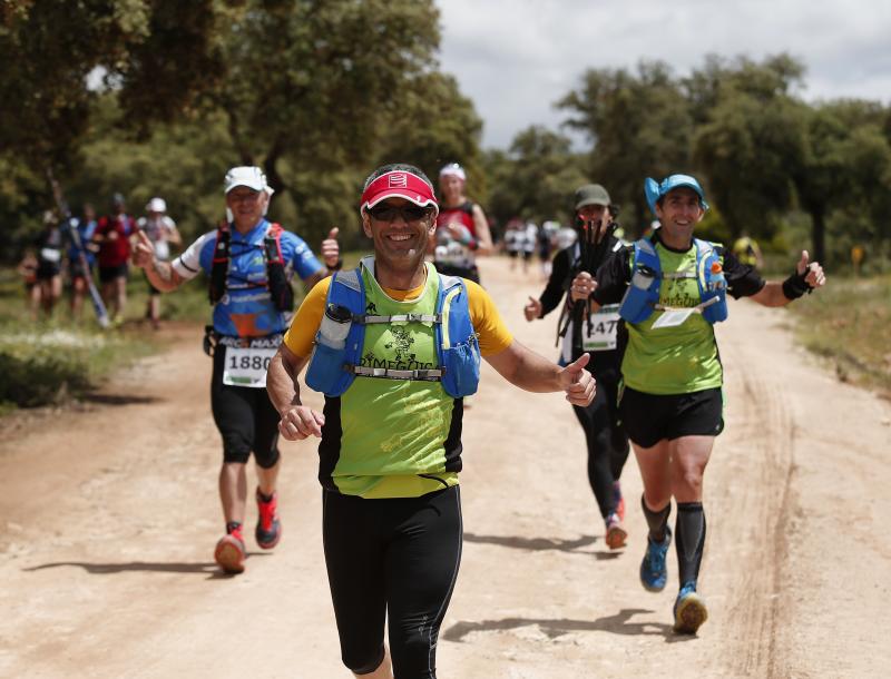 Corredores en los 101 kilómetros de Ronda