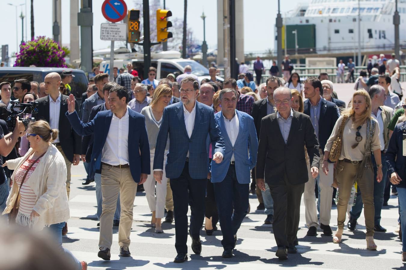 Mariano Rajoy visita el Mercado de Atarazanas