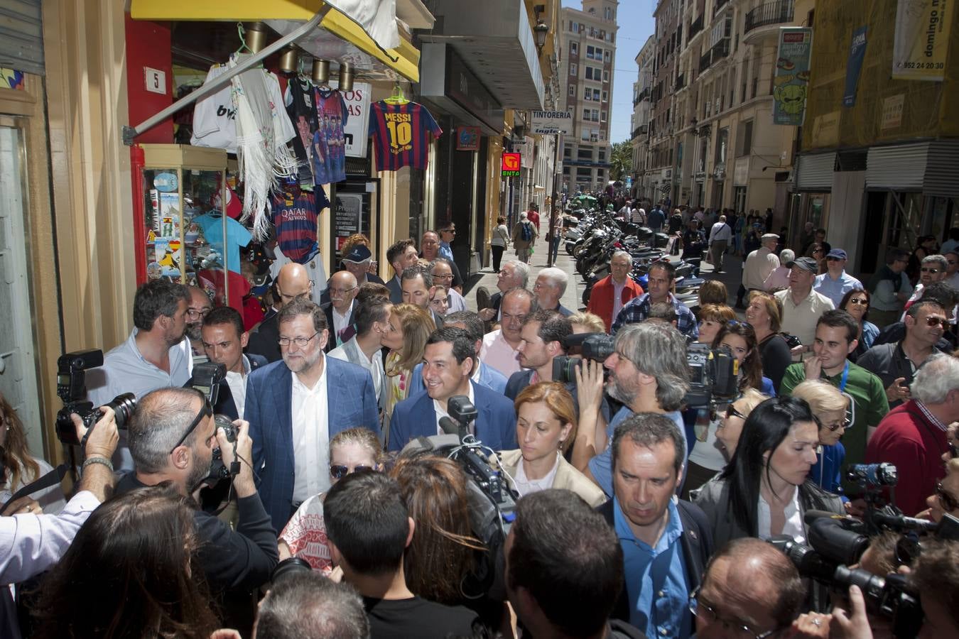 Mariano Rajoy visita el Mercado de Atarazanas