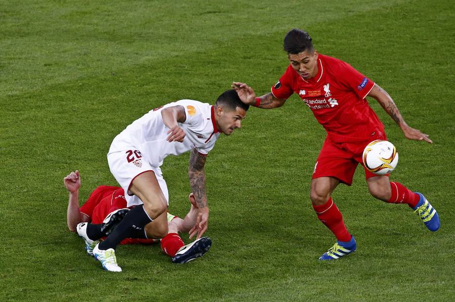 Las mejores imágenes del Liverpool-Sevilla