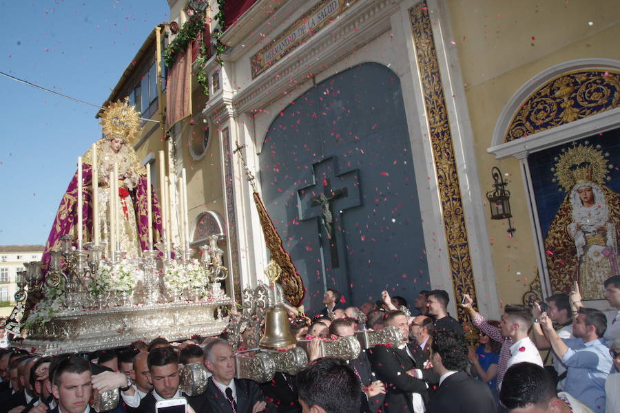 La procesión de la Virgen de la Trinidad, en imágenes