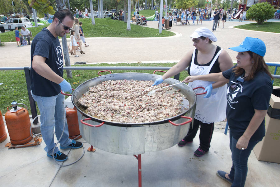 Solidaridad en Ciudad Jardín a favor de la ONG Nena Paine