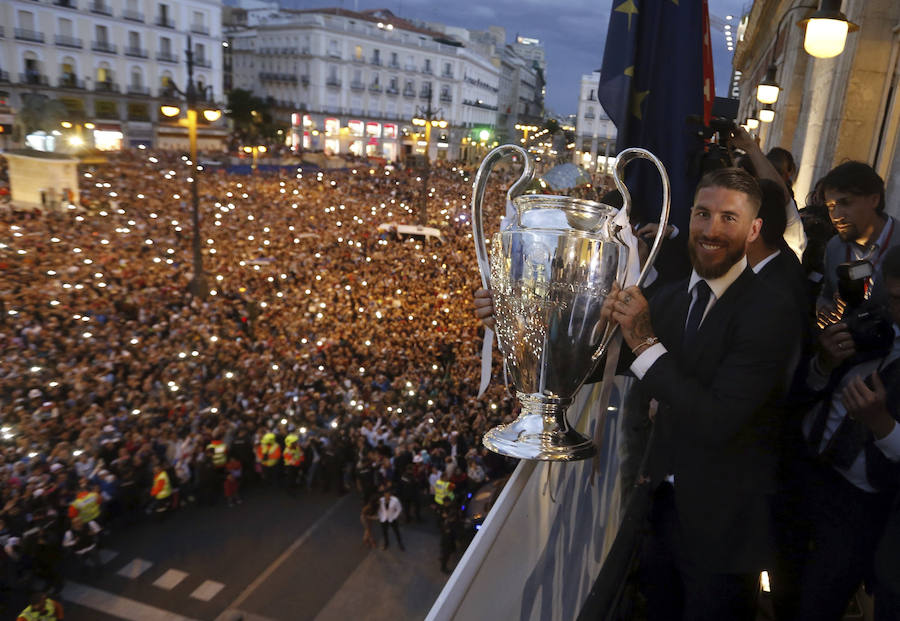 Las mejores imágenes de la celebración madridista