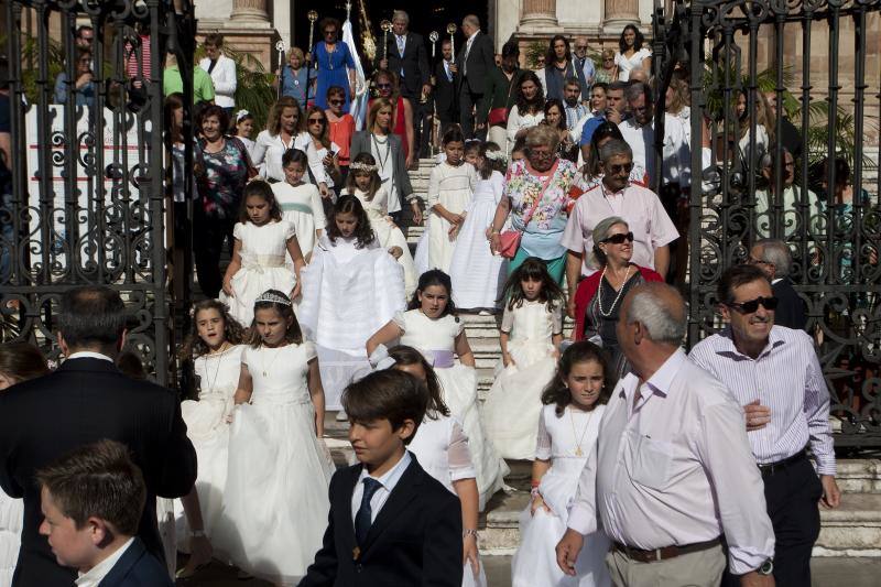 Fotos de la procesión del Corpus Christi en Málaga