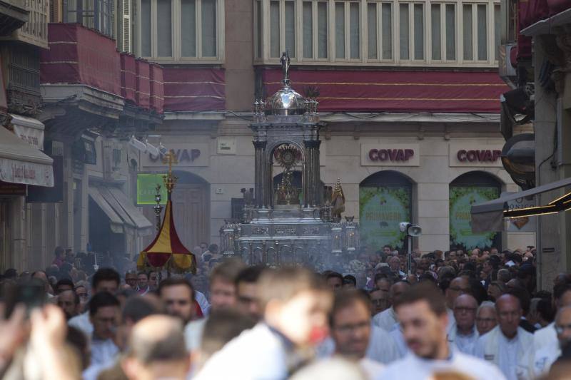 Fotos de la procesión del Corpus Christi en Málaga