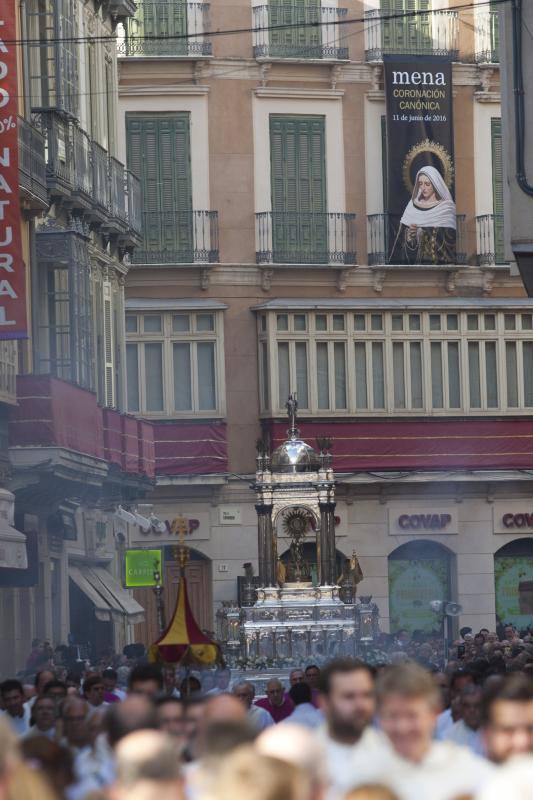 Fotos de la procesión del Corpus Christi en Málaga