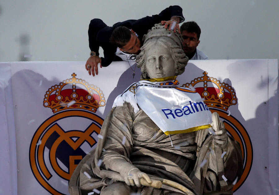 Marea blanca en La Cibeles