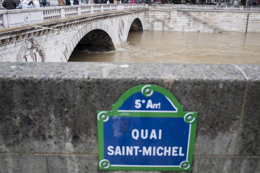 El temporal en Francia deja imágenes impactantes