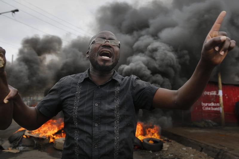 Protestas en Kenia ante unas posibles elecciones amañadas