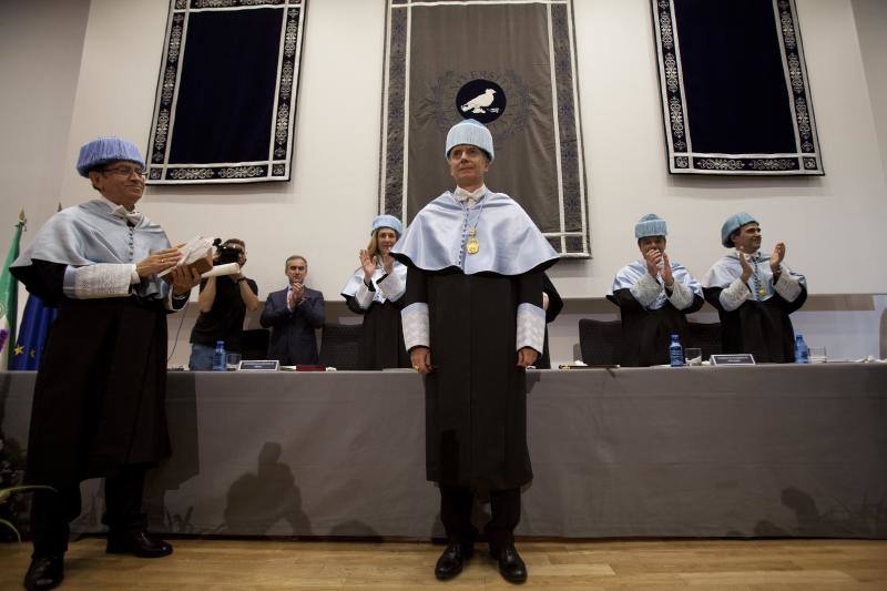 Fotos de la investidura de Antonio Soler como doctor honoris causa de la UMA