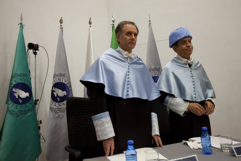 Fotos de la investidura de Antonio Soler como doctor honoris causa de la UMA