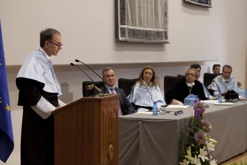 Fotos de la investidura de Antonio Soler como doctor honoris causa de la UMA