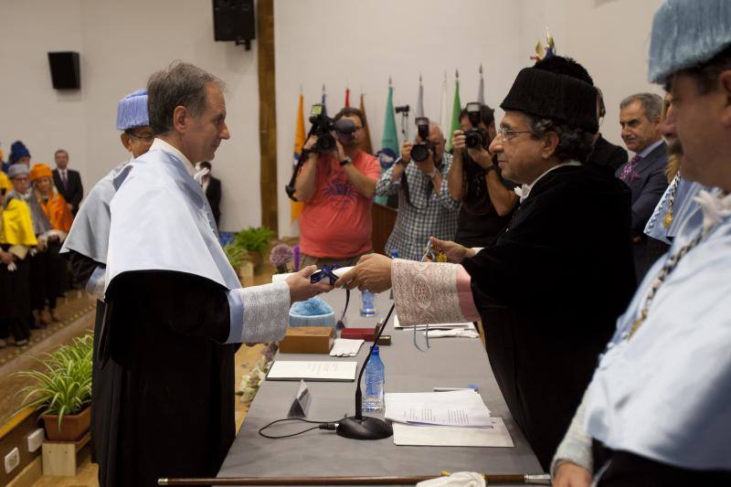 Fotos de la investidura de Antonio Soler como doctor honoris causa de la UMA