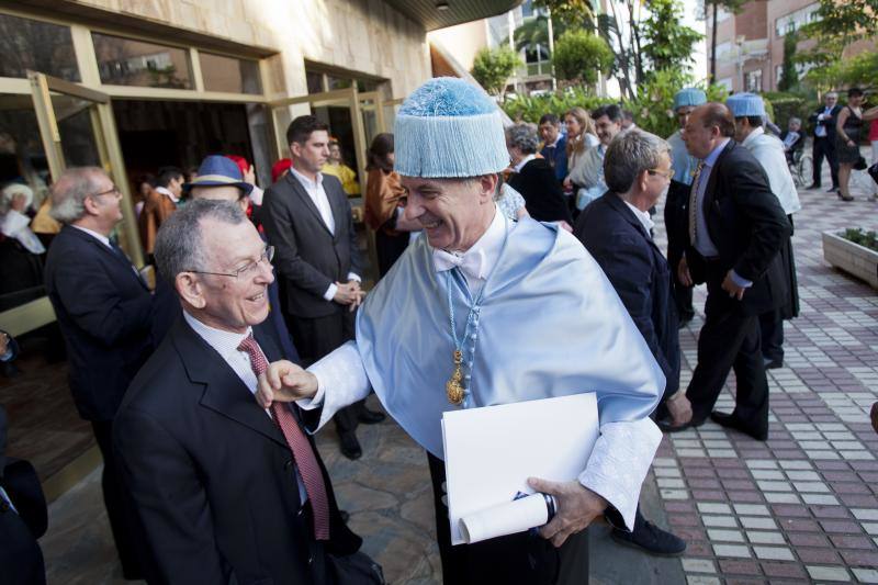 Fotos de la investidura de Antonio Soler como doctor honoris causa de la UMA