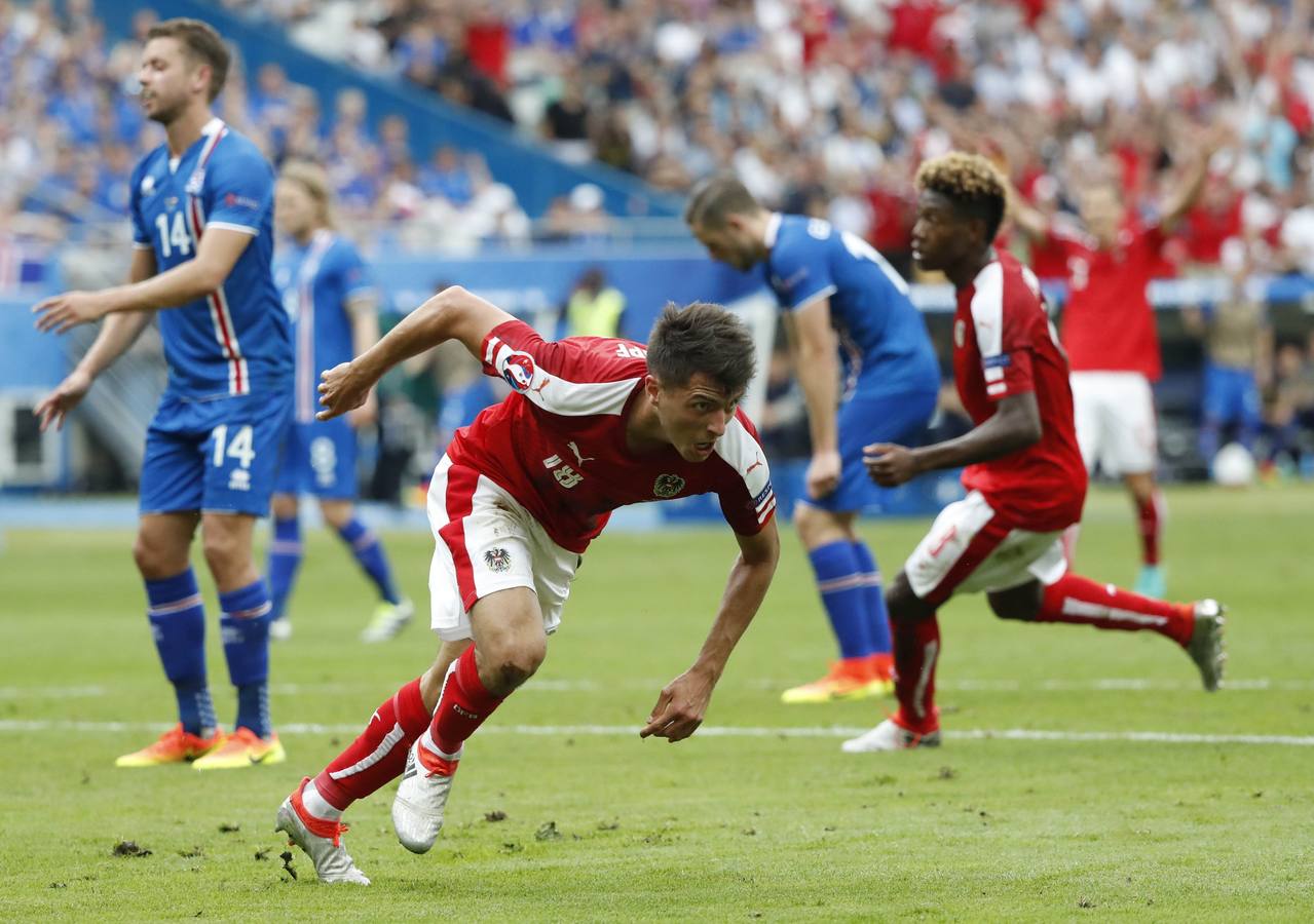 Las mejores imágenes del Islandia-Austria