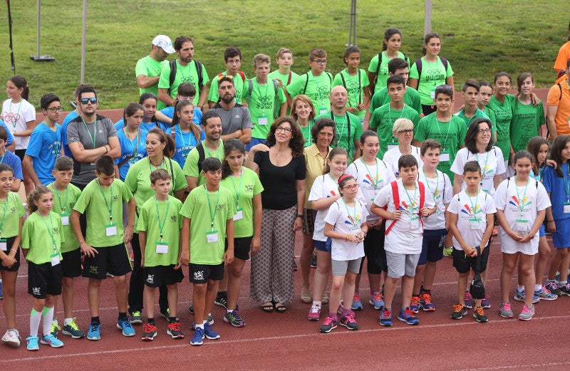 Olimpiadas infantiles en Málaga