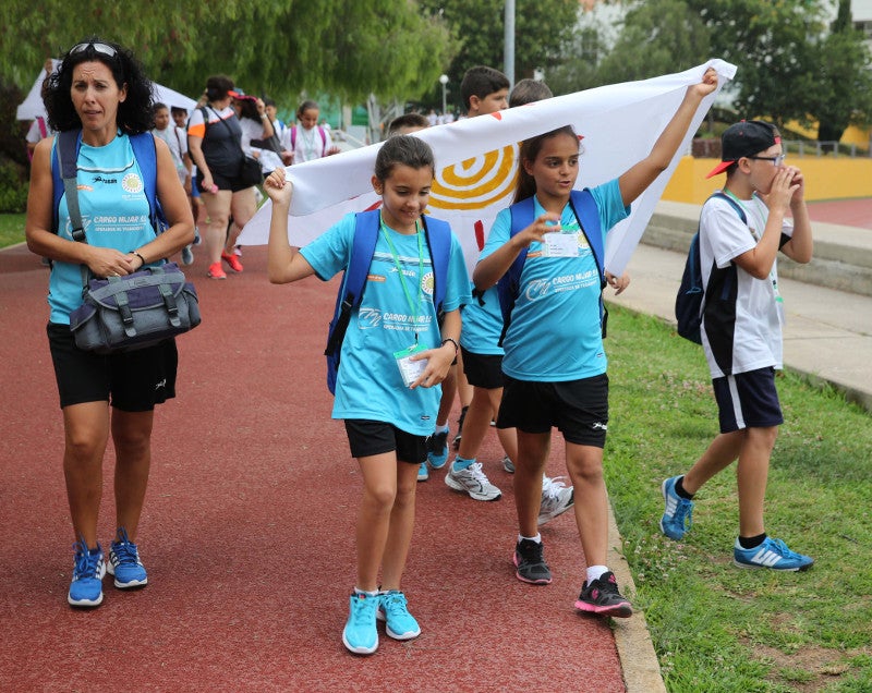 Olimpiadas infantiles en Málaga