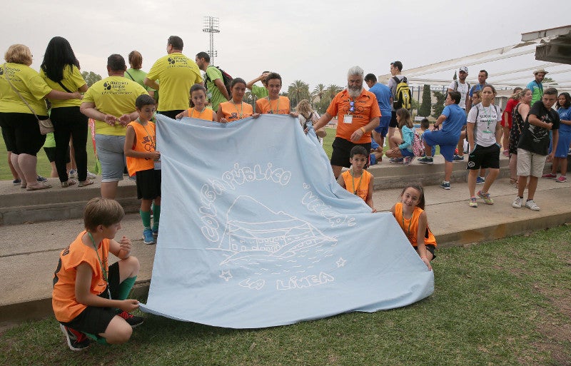 Olimpiadas infantiles en Málaga