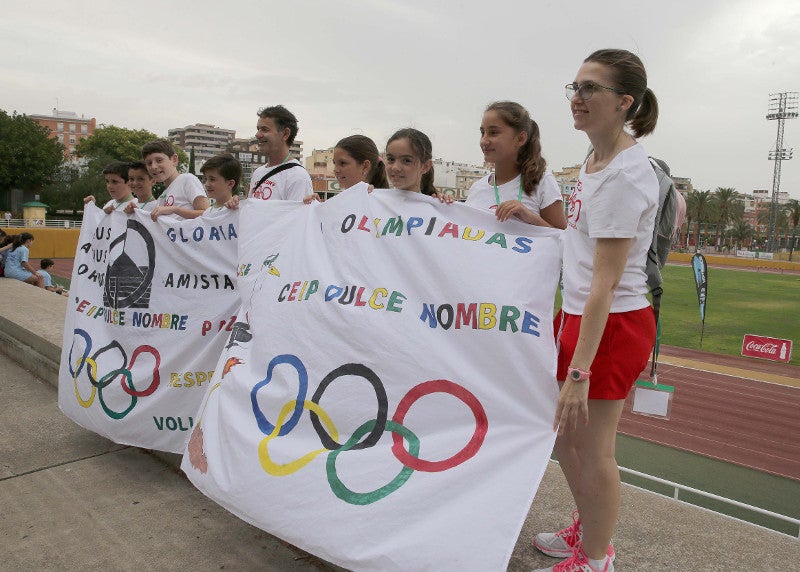 Olimpiadas infantiles en Málaga