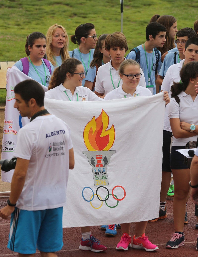 Olimpiadas infantiles en Málaga