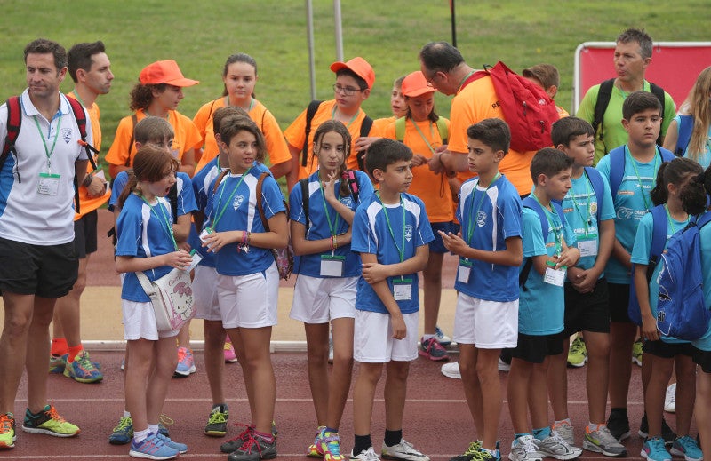 Olimpiadas infantiles en Málaga
