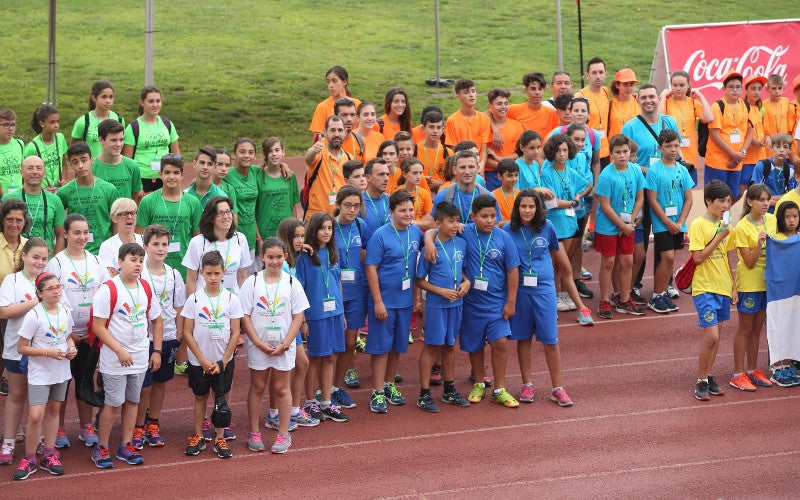 Olimpiadas infantiles en Málaga