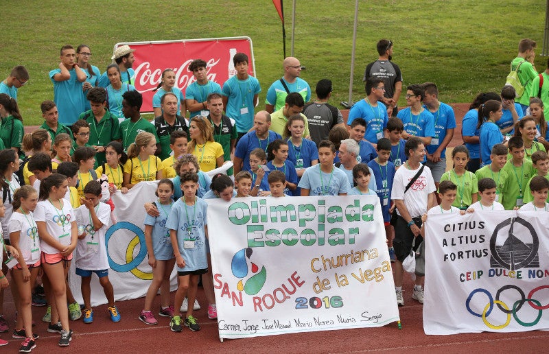 Olimpiadas infantiles en Málaga
