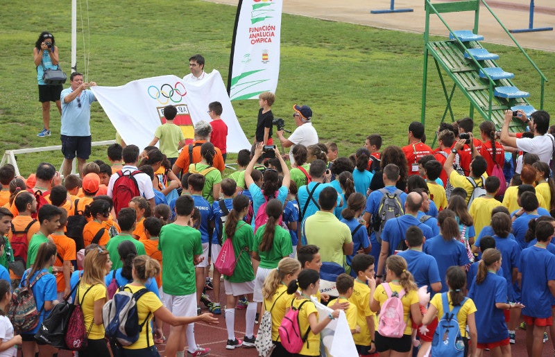 Olimpiadas infantiles en Málaga