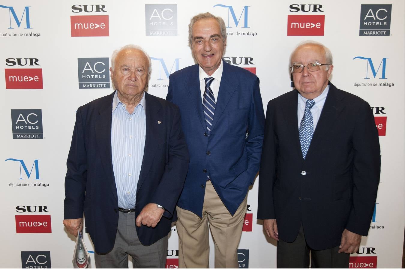 Baltasar Navarro, Luis Merinos y José Alba.