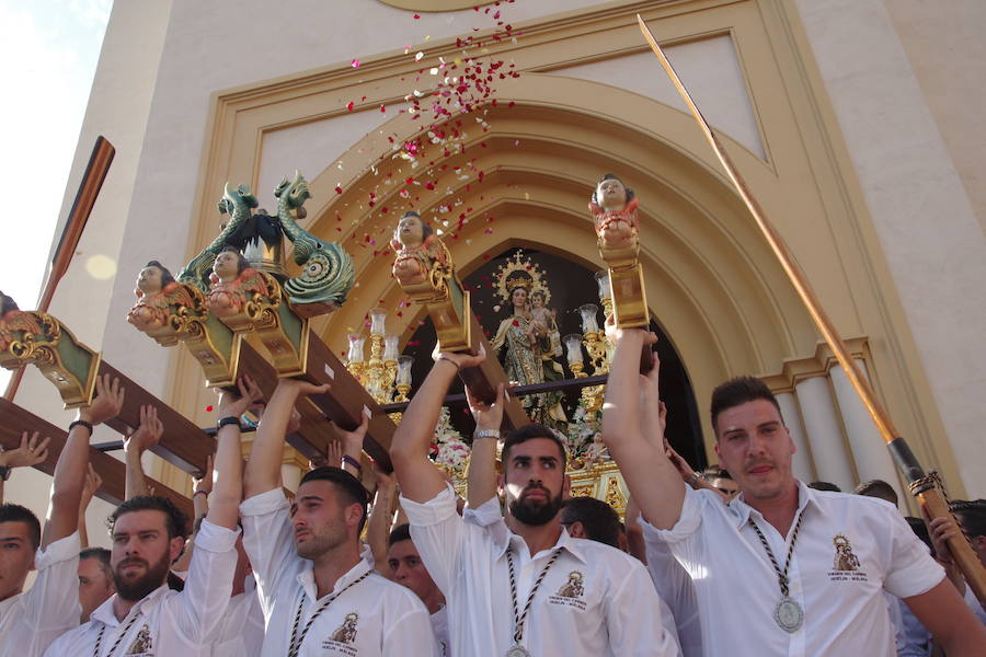 La Virgen del Carmen procesiona por Huelin