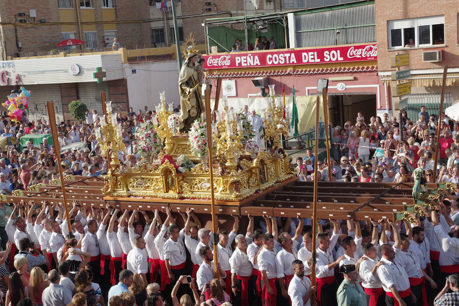 La Virgen del Carmen procesiona por Huelin