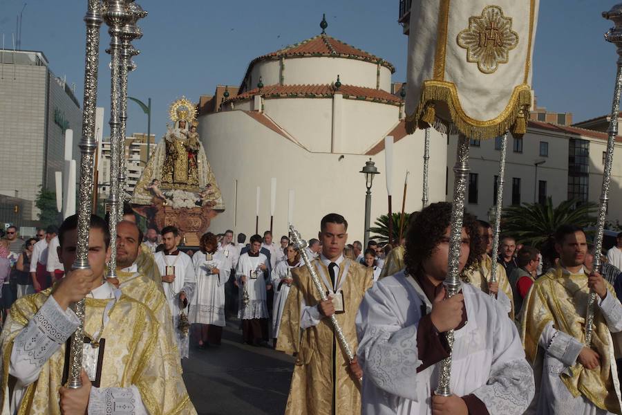 En fotos, la procesión de la Virgen del Carmen del Perchel