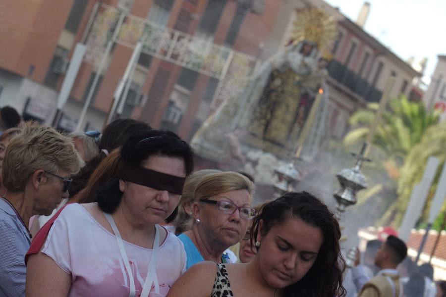 En fotos, la procesión de la Virgen del Carmen del Perchel