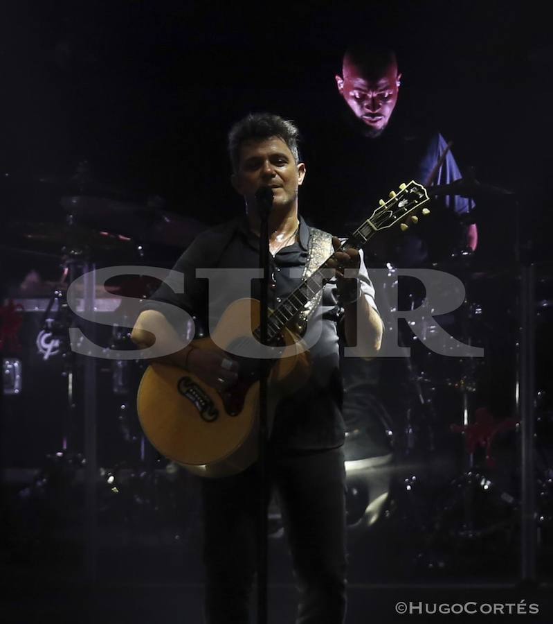 El concierto de Alejandro Sanz, en imágenes