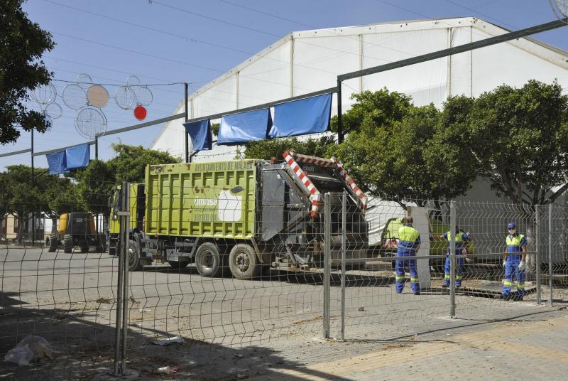Así se prepara el Cortijo de Torres para la Feria de Málaga