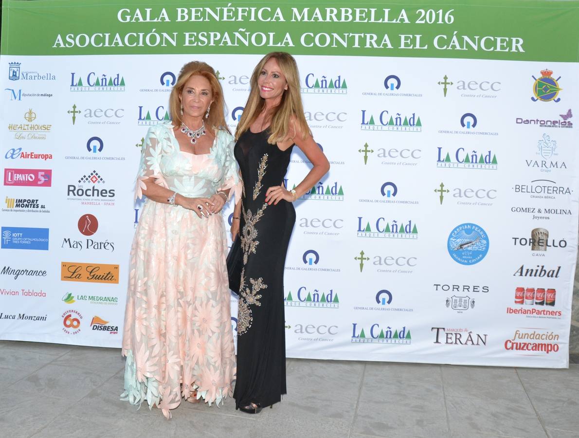 Fiesta de la solidaridad con la AECC en Marbella