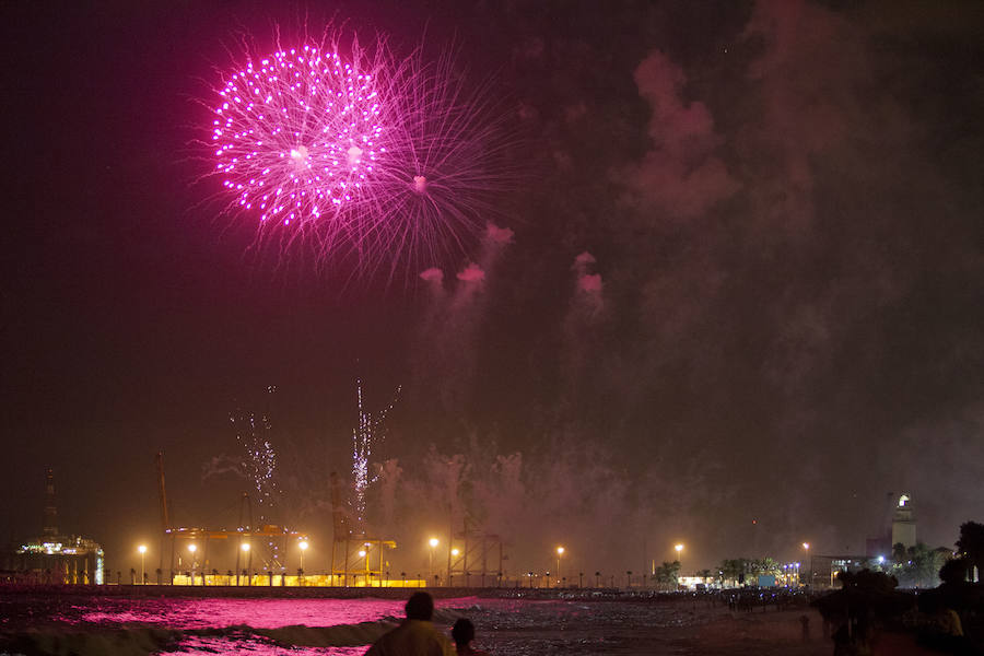 Los fuegos artificales, en imágenes