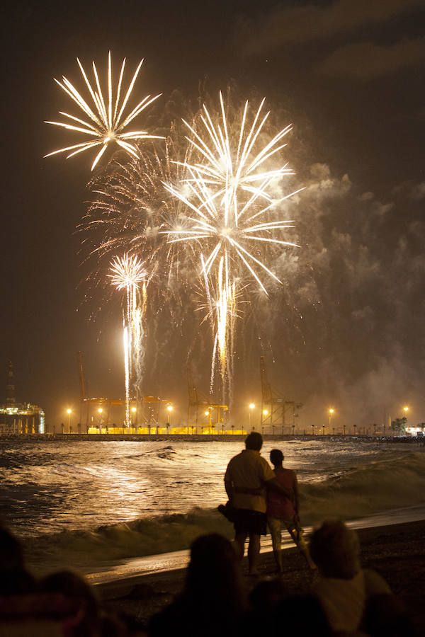 Los fuegos artificales, en imágenes