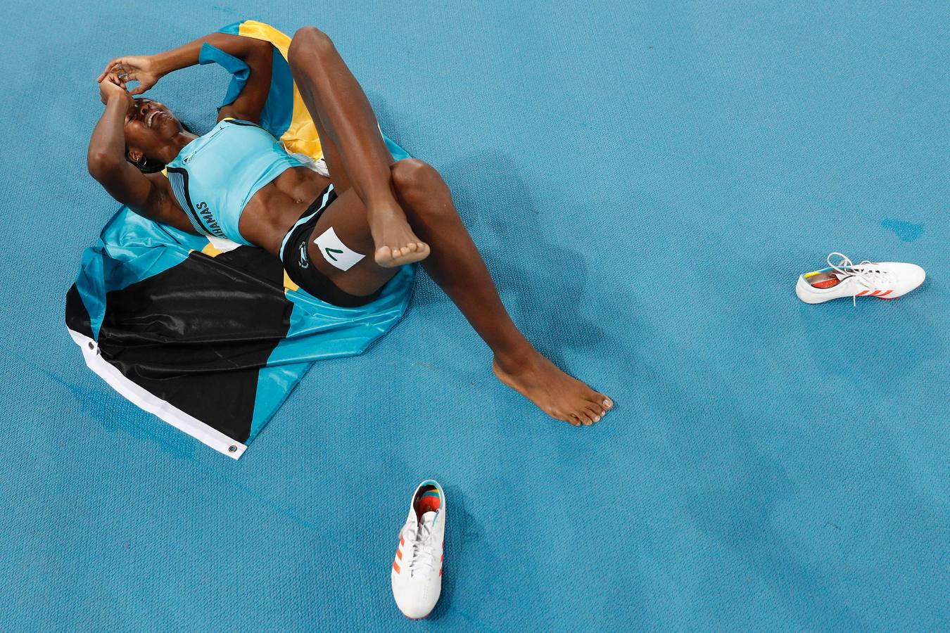 &#039;Superwoman&#039; Shaunae Miller, oro en los 400 femeninos