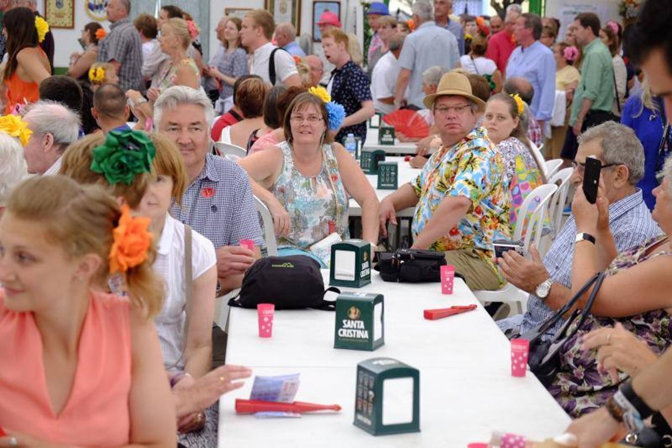 El Real de la Feria se anima y recibe una visita inesperada