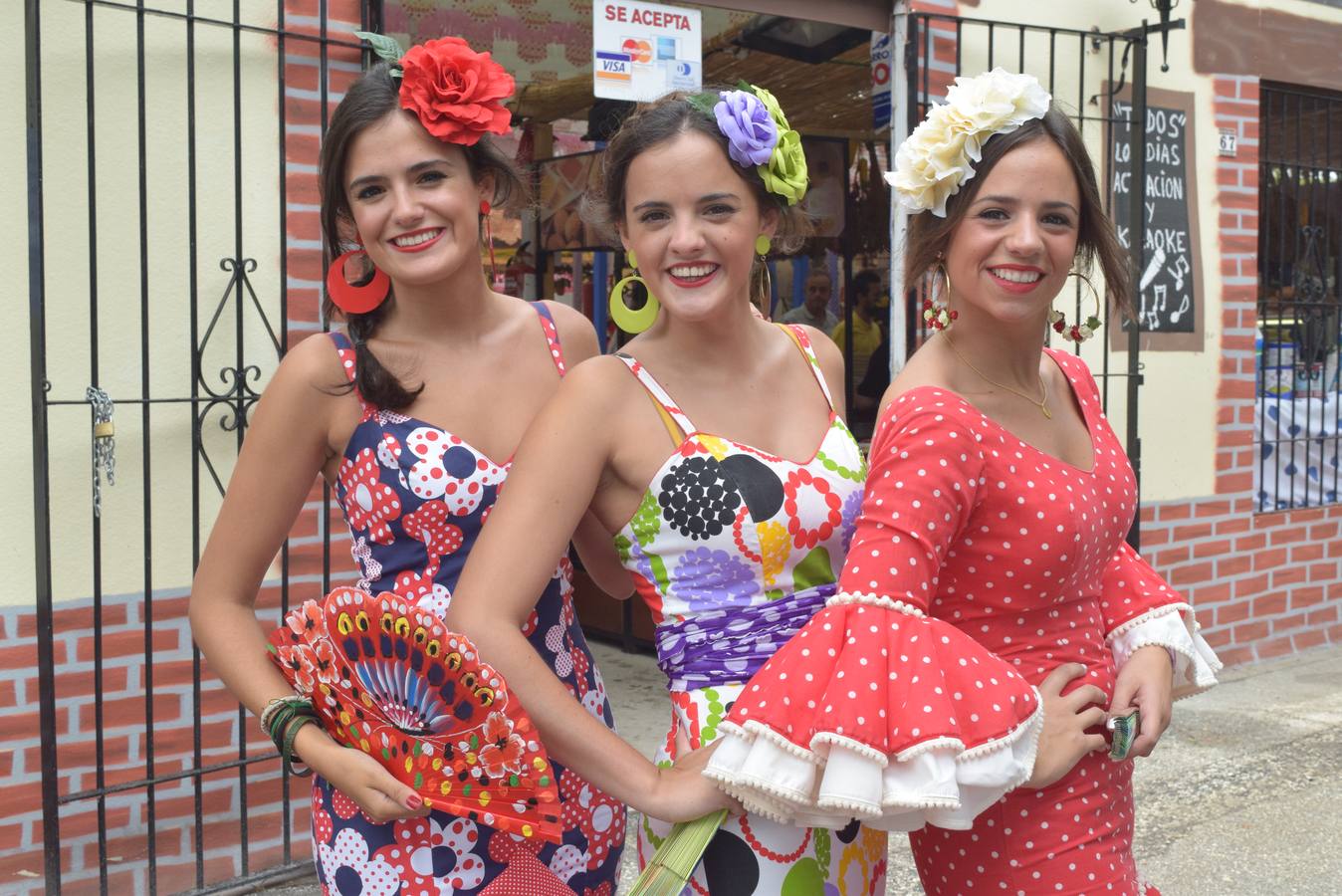 El Real de la Feria se anima y recibe una visita inesperada